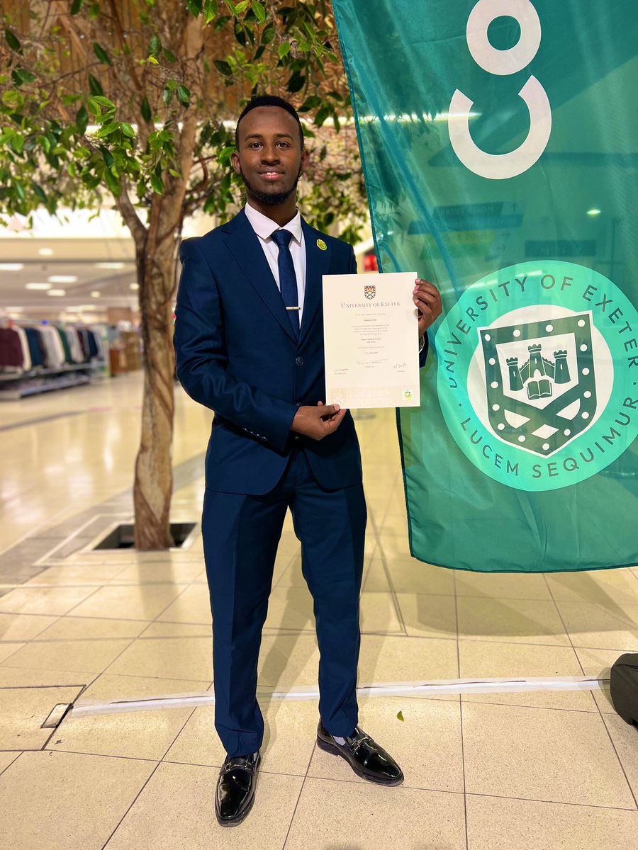 Hussein Abdi (Daacad), FRSPH. tweet media