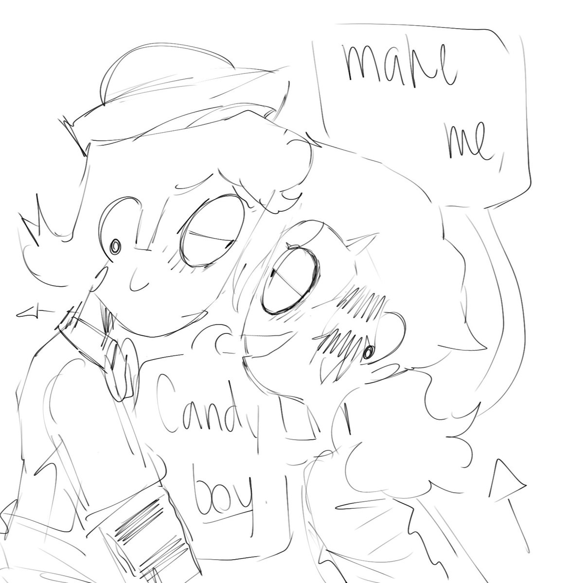 De3st_'s tweet photo. Part two ig 
‼️NSFW‼️
.
.
.
.
Found my stylus! Also they forgo 💀
#kevinxstreber #spookymonthnsfw https://t.co/EaijhbHexQ