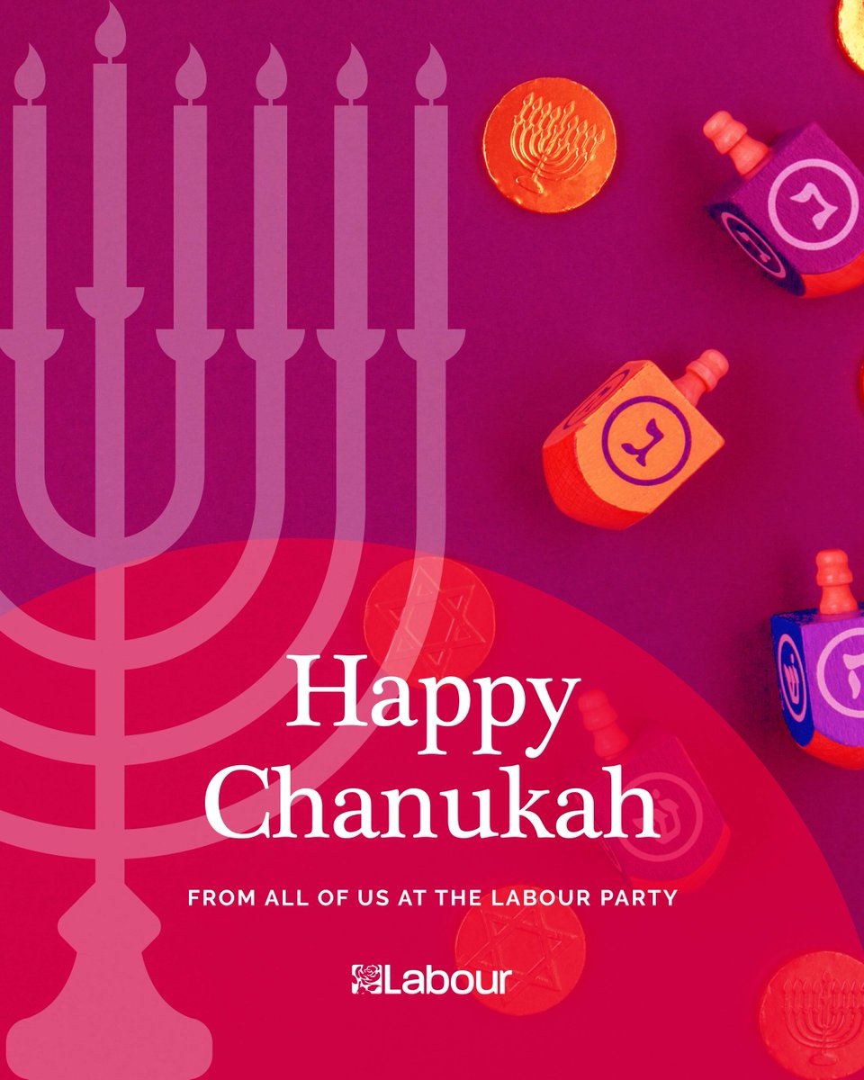 Warmest wishes to all Jewish communities across the UK as you mark Chanukah. We hope the Festival of Lights brings peace and good health to all.