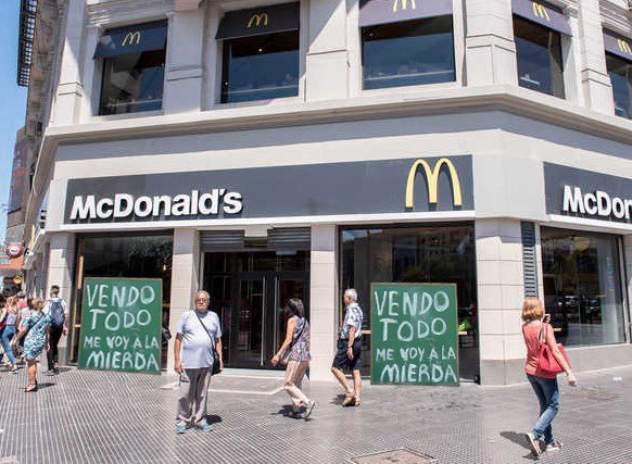 McDonalds Obelisco tweet media