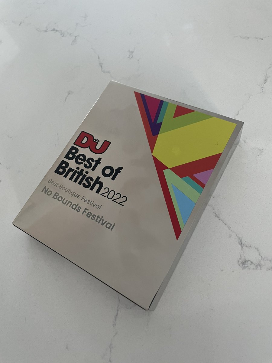 🎯🙌🏾🤯 We are so happy to announce we won Best Boutique Festival Uk (for the second time) in the @DJmag Best of British Awards 2022. Thank you to our amazing team and YOU for supporting us for the last 6 years. Sheffield we brought it home again! Happy Christmas! So grateful❤️🙏🏽