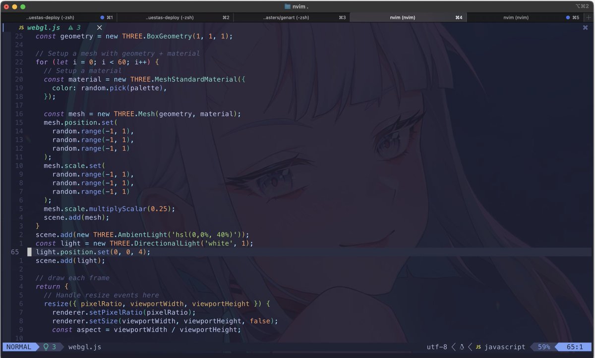 Moha_rm's tweet photo. fastest way to become senior software engineer: 
- background waifus https://t.co/cQJlWML62M
