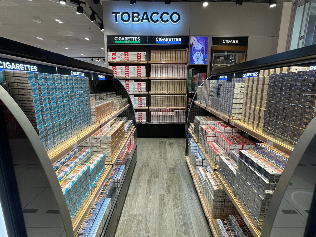 Croatia maybe left Balkans. But Balkans never left Croatia. 
Spotted at Zagreb Airpot.