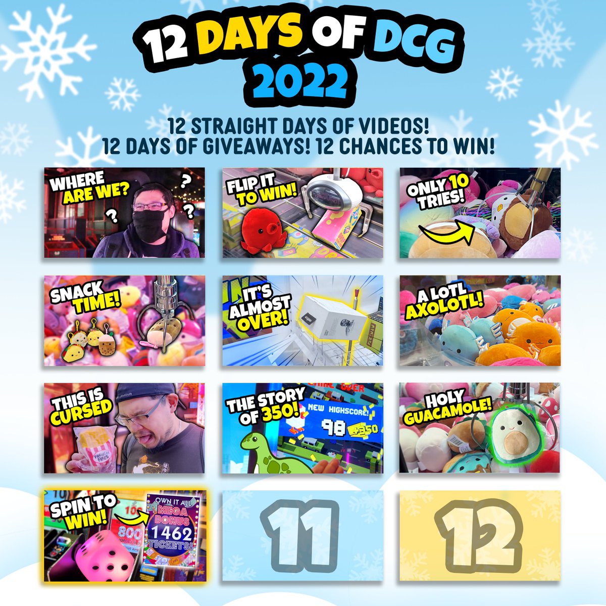 dragonclawgame's tweet photo. Happy 1st day of ❄Winter❄! AND Happy 10th day of our marathon! We found this neat Monopoly arcade game with the giant dice you spin to win tickets! Apparently we only need 1 more property to win the MEGA bonus, so let's give it a try! https://t.co/coNsaJdWiD https://t.co/xmmcQdUwTv