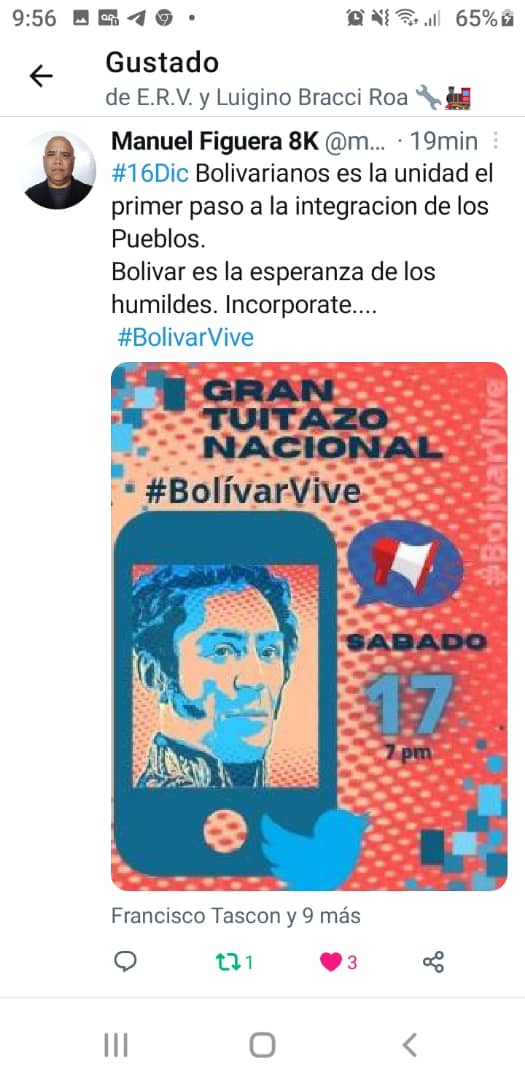 LissettiZP's tweet photo. #BolívarVive https://t.co/1vF83v5A80