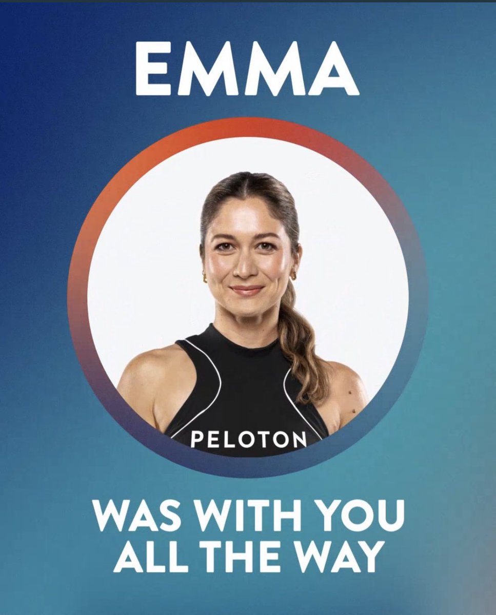 ncnole9's tweet photo. @onepeloton Team Emma! https://t.co/7M8xFqtyUV