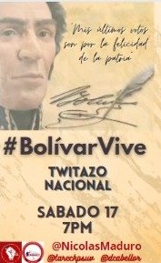 LissettiZP's tweet photo. #BolívarVive https://t.co/ORrftby52g