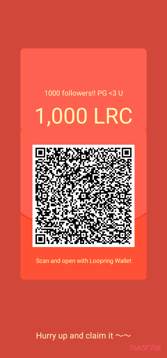 Scan &amp; Enjoy! #Loopring #LRC #BeYourOwnBank 
❤