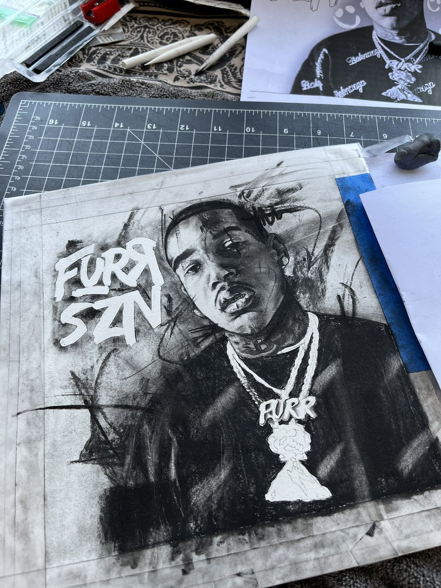 MatttCastro's tweet image. Made my first cover art by hand this year.