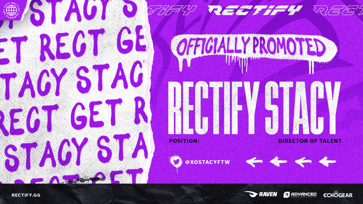 RectifyEsports's tweet photo. We are excited to share that @xostacyftw has been named Director of Talent for Rectify Esports! 

We can't wait to share more on what we have planned for 2023! 

#FearTheSting 
#RectifyFGC https://t.co/VRDviz1jl0