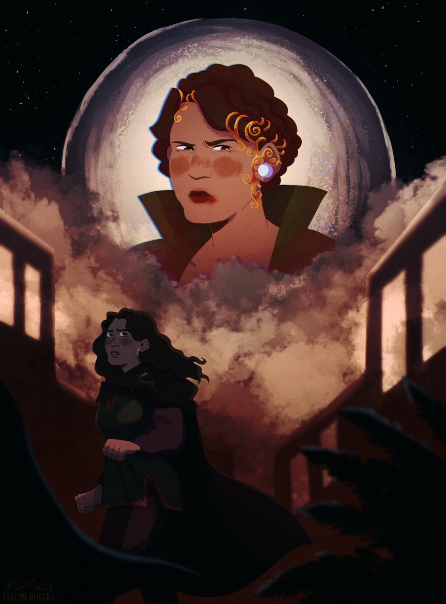 wow__then's tweet photo. very fun commission of a scene from "The Stars Undying" by Emery Robin! https://t.co/4gqwcwnORu
