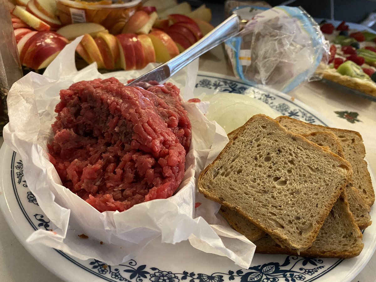 madnewsboy's tweet photo. In Sheboygan there are traditions and they shall not be ignored. The holiday season kicking into high gear today. #cannibalsandwiches #tigermeat #OnWisconsin https://t.co/ahsgn27HxW