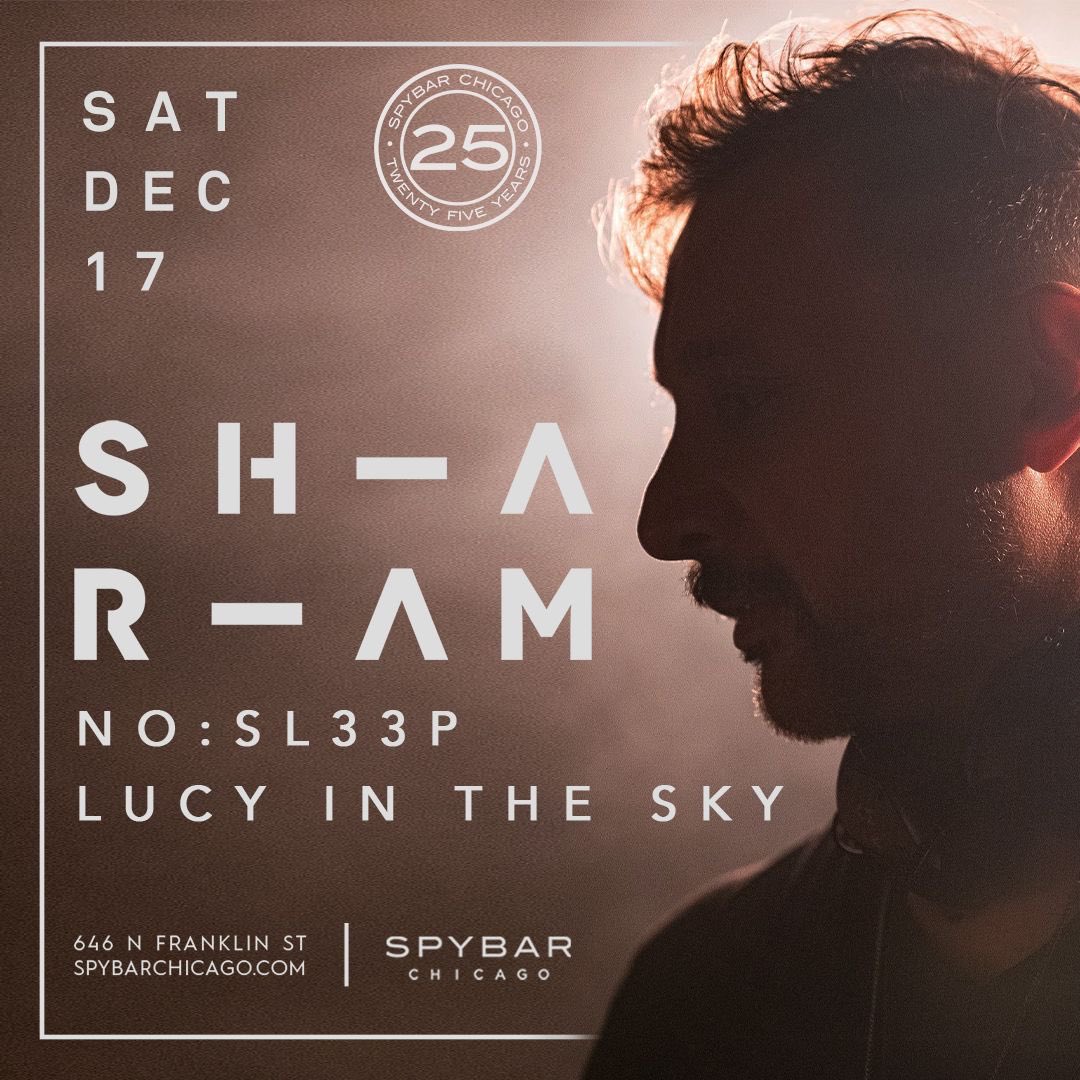 Spybar's tweet photo. TONIGHT: @DJSHARAM heads to Spybar for a night of beats that will keep you warm on this cold night. 🔥 Lucy In The Sky and @NOSL33P opening. Tickets 👉 https://t.co/uWZfp99giM https://t.co/9uKRR7GSn8