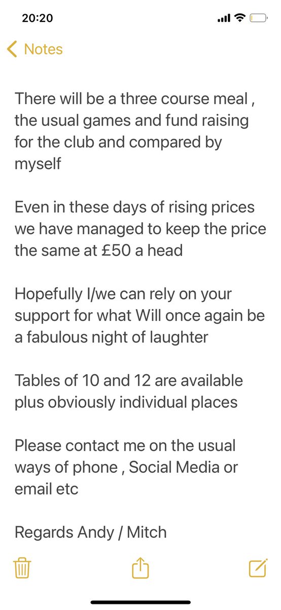 A big shout out ( it’s only 8 weeks away) An invite to a great night to support our club SWCC 
Please Support Always a great night <a href="/SthWingfieldCC/">South Wingfield CC</a> <a href="/owzatcricket/">owzat-cricket</a> <a href="/DerbyshireCCC/">Derbyshire CCC</a> <a href="/StumpsUmpsBeer/">Stumps, Umps & Beer Pumps - The Club Cricket Pod!®</a> <a href="/DCFCSC/">DCFC Supporters Club</a> <a href="/dcfc_live/">Derby County Live</a> <a href="/BBCDerby/">BBC Derby</a>
