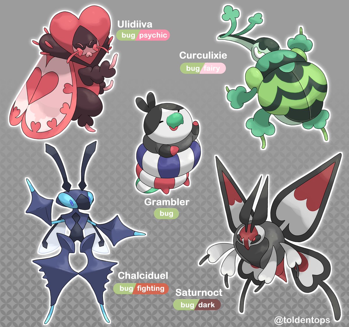 「Omg thanks for the tag!Here's a mix of s」|🐙🦑👁️one-eyed Guy enjoyer👁️ comms openのイラスト