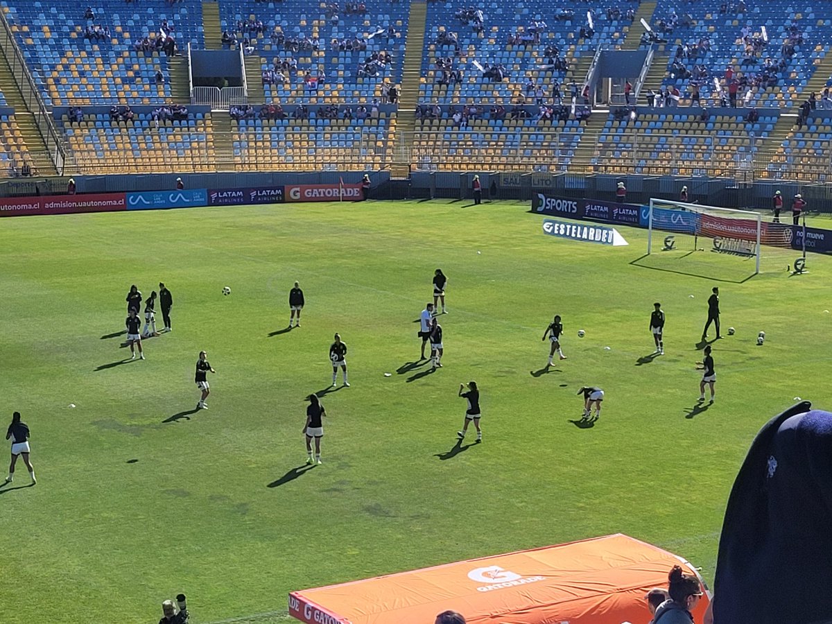 Ya instalada en Sausalito para la gran final!!
Vamos Las Albas!!
VAMOS COLO-COLO!!
<a href="/ColoColoFem/">Colo-Colo Femenino</a> 
#VamosLasAlbas 
#VamosColoColo