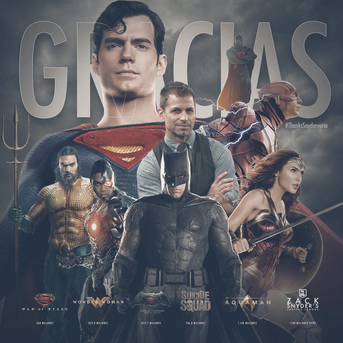 03Witcher's tweet image. GRACIAS @ZackSnyder 🖤

#FireJamesGunn 
#HenryCavillSuperman 
#RestoreTheSnyderVerse 
#BoycottWB