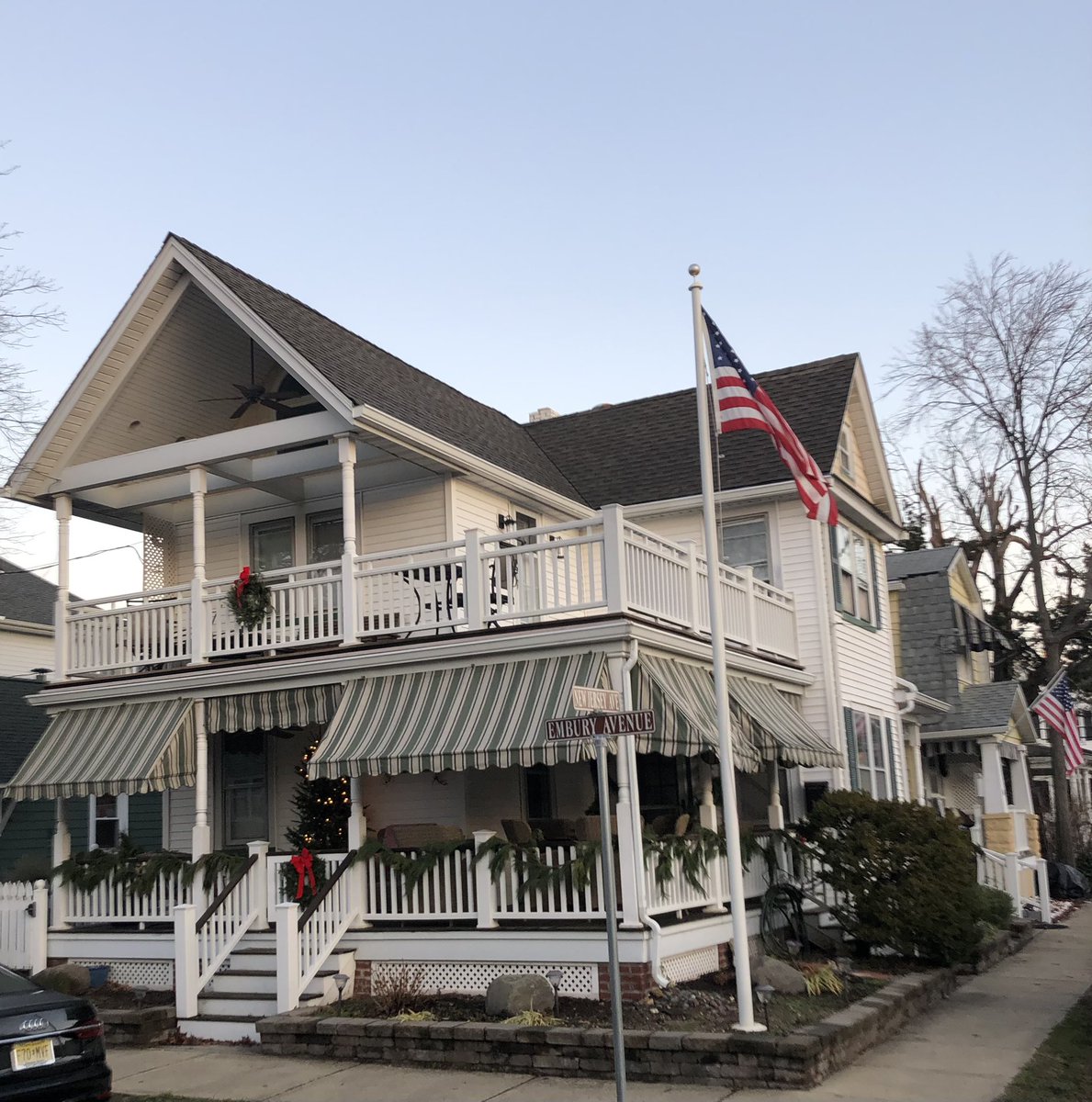 Corner of Embury and New Jersey Avenues