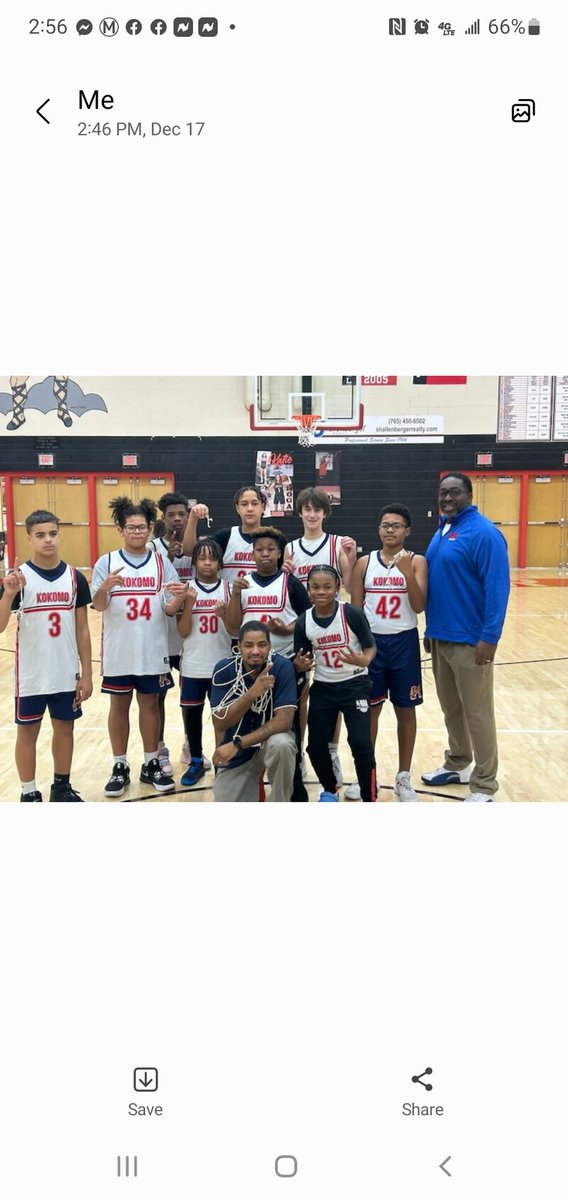 Congrats Kokomo 7th grade county champions