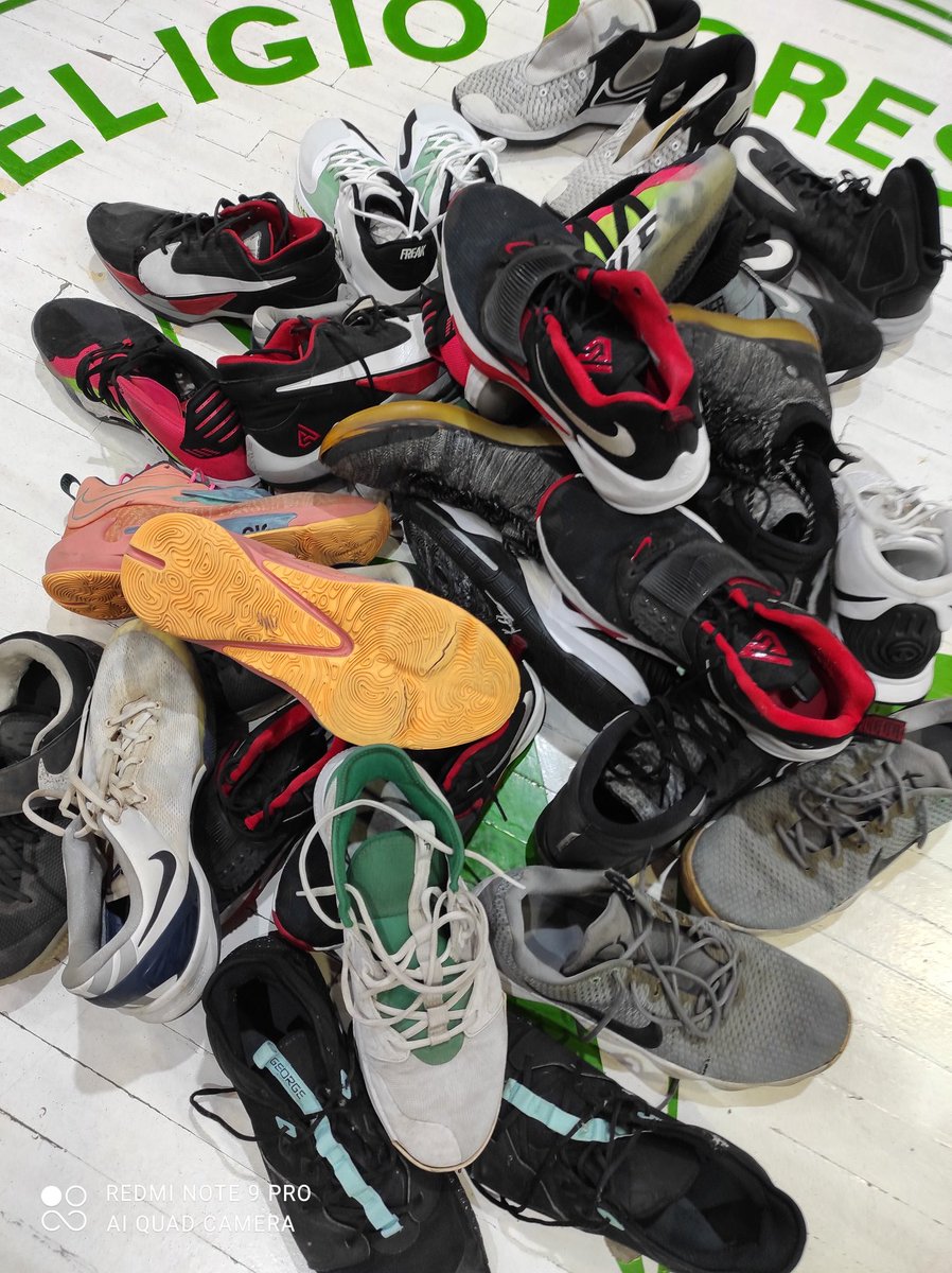 Shoes from the lasalian community bound for our brothers in Nigeria.