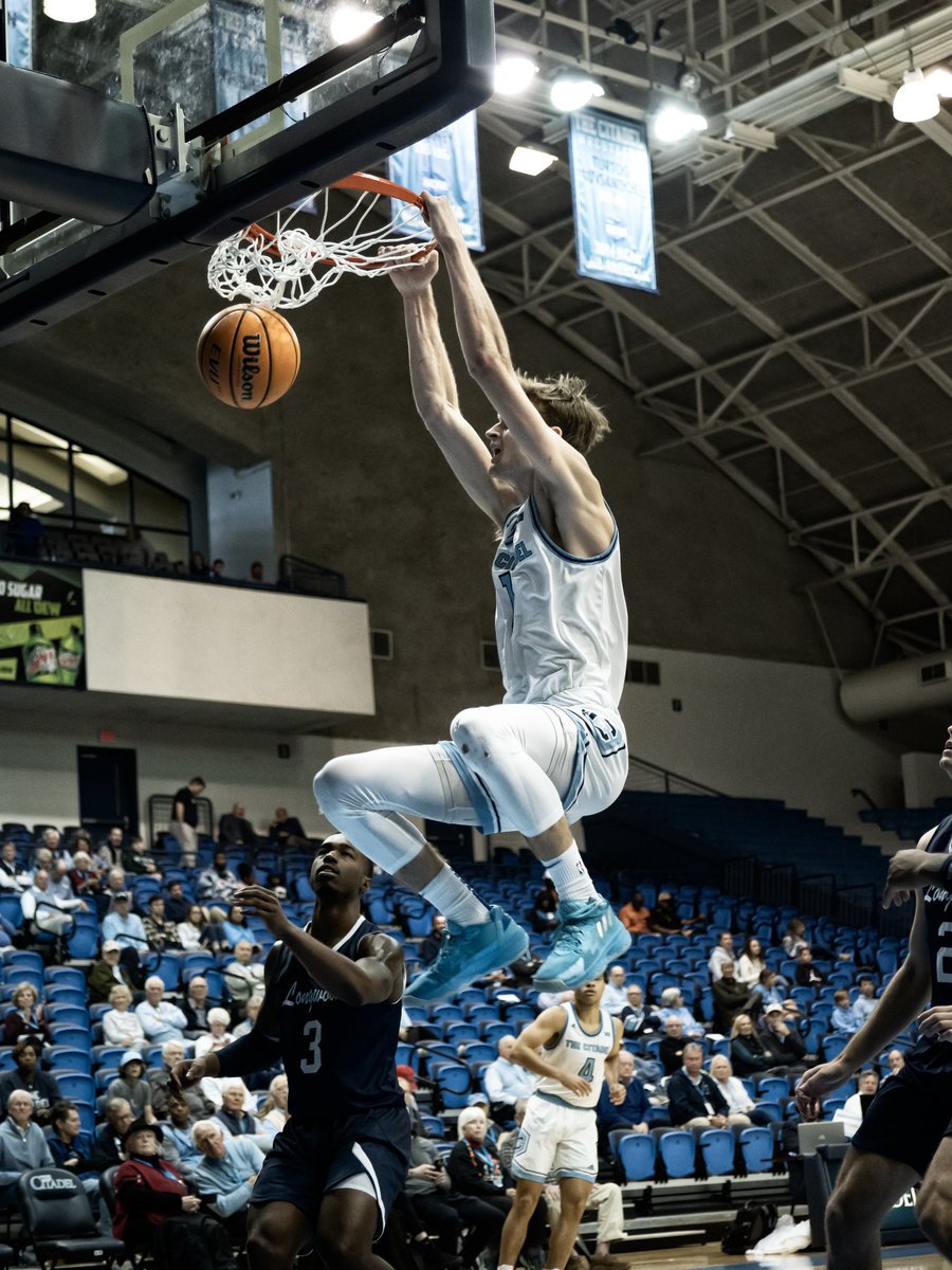 WeeksMichael's tweet photo. Good game today against Longwood, but the Bulldogs came up just a bit short.  Controversial calls at the end didn't help.  Longwood 75, Citadel 70.  @Citadel1842 @CitadelSports @CitadelHoops @NcaaBasketbalI https://t.co/VrZEiBB2Lw