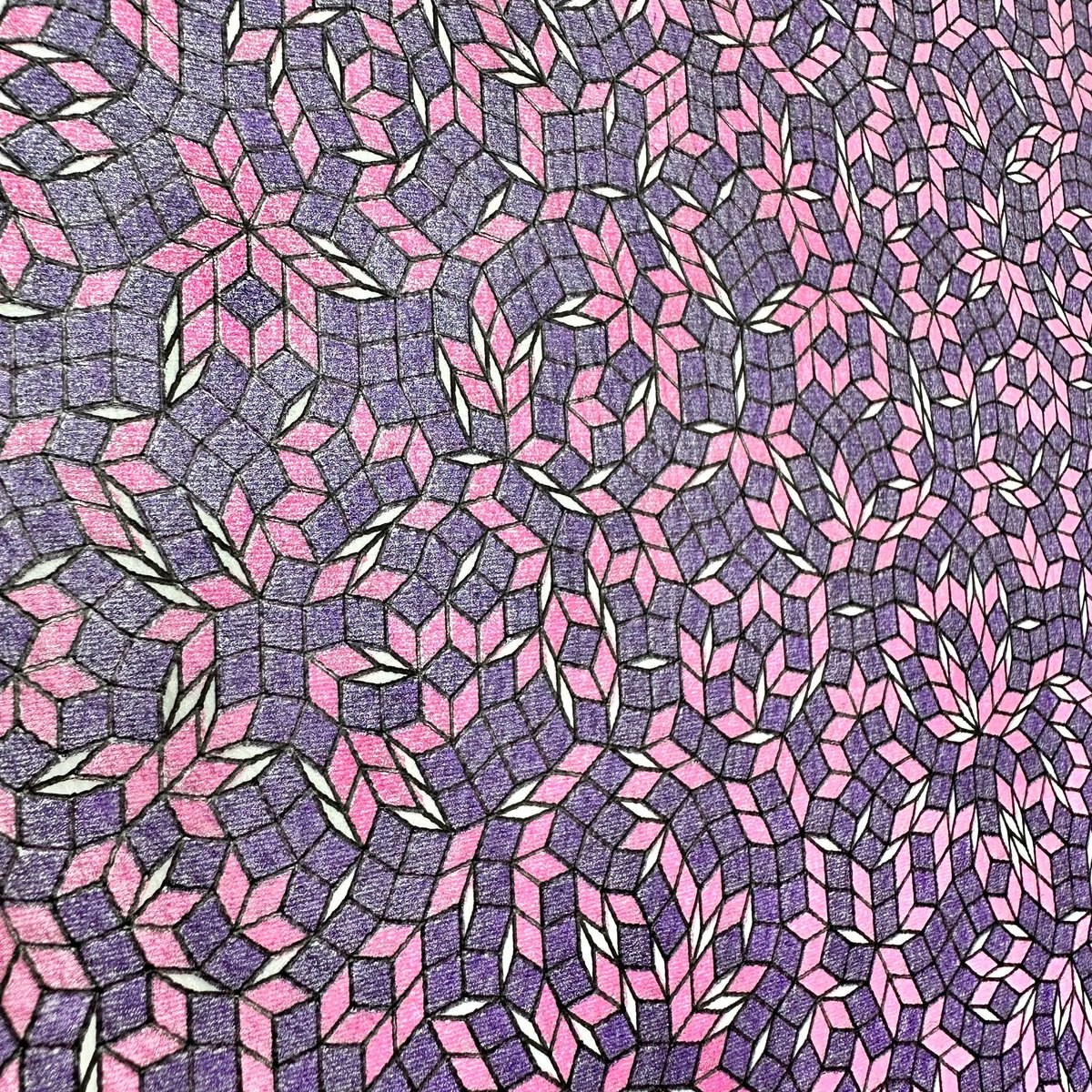antialias_'s tweet photo. "Synapse"

⏰ 6 hours, 23 minutes, 22 seconds
📏 255.06 m
✒️ Uni-ball Signo Metallic Pink, Violet, Black
📜 A3 Watercolour Paper
🤖 iDraw A3 Pen Plotter
⌨️ Pattern Colider

 #penplotter #plottertwitter #genart #generativeart #generative https://t.co/8BcuXMBXOu