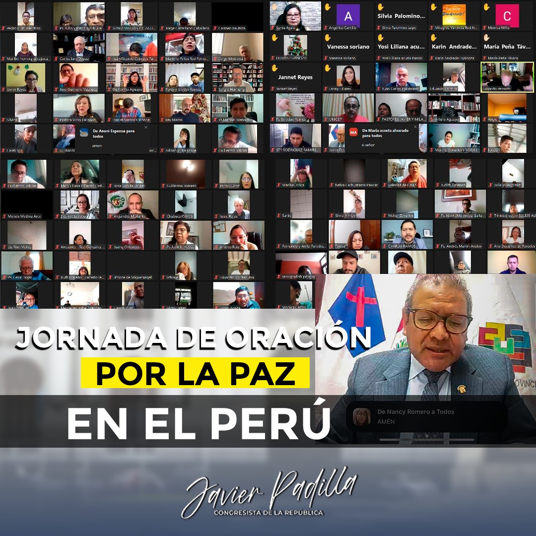 #IMPORTANTE Esta semana muchos Pastores y líderes cristianos nos acompañaron en oración! ...Y seguiremos orando desde el bloque Cristiano del #CongresoDeLaRepublica  porque LO ÚNICO QUE NOS SACARÁ ADELANTE COMO PAÍS, ES EL CESE DEL CONFLICTO SOCIAL. 🇵🇪🙏 #Dios #peruanos #Peru