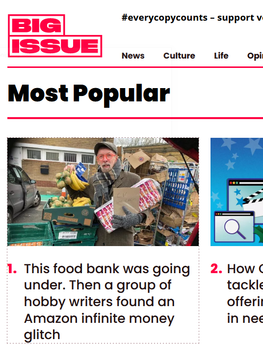 TripeUK's tweet photo. No 2 in the Amazon Parody chart 
No 1 where it matters
https://t.co/PUu6vWe5c2
(Hats off to the @VizComic Marketing Board, though).👏👏👏 https://t.co/dMoYPxuggz