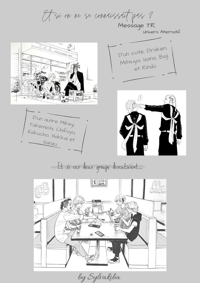 sylvakiba's tweet photo. Nouvelles fanfiction sur mon compte wattpad !! 

#TokyoRevengers https://t.co/milK7gts9r