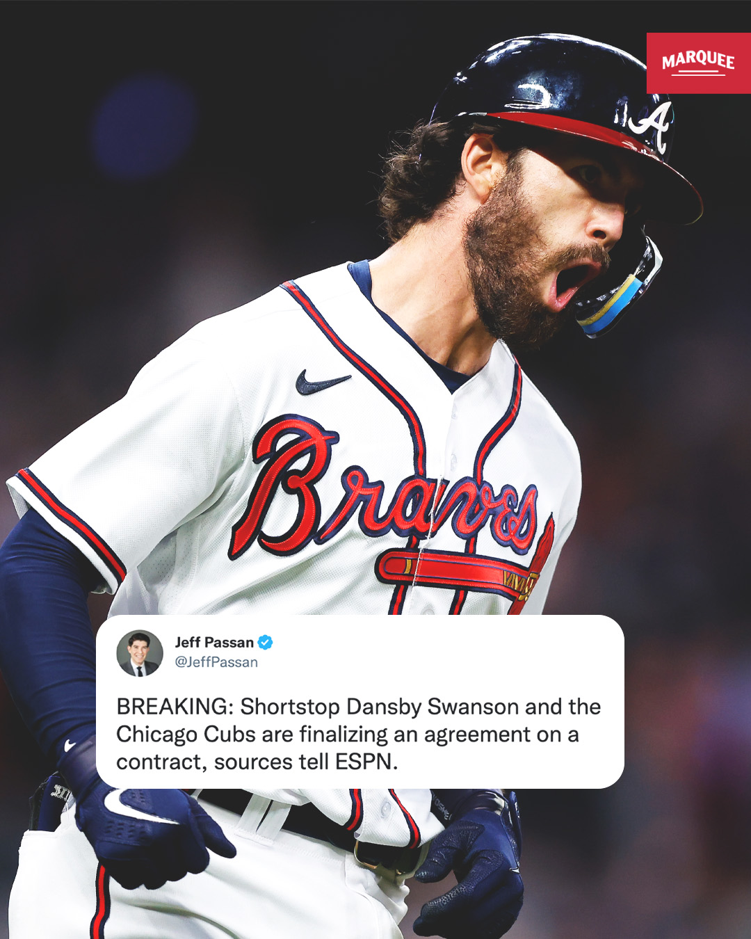 DOM on X: dansby swanson looks phenomenal in a cubs uniform https