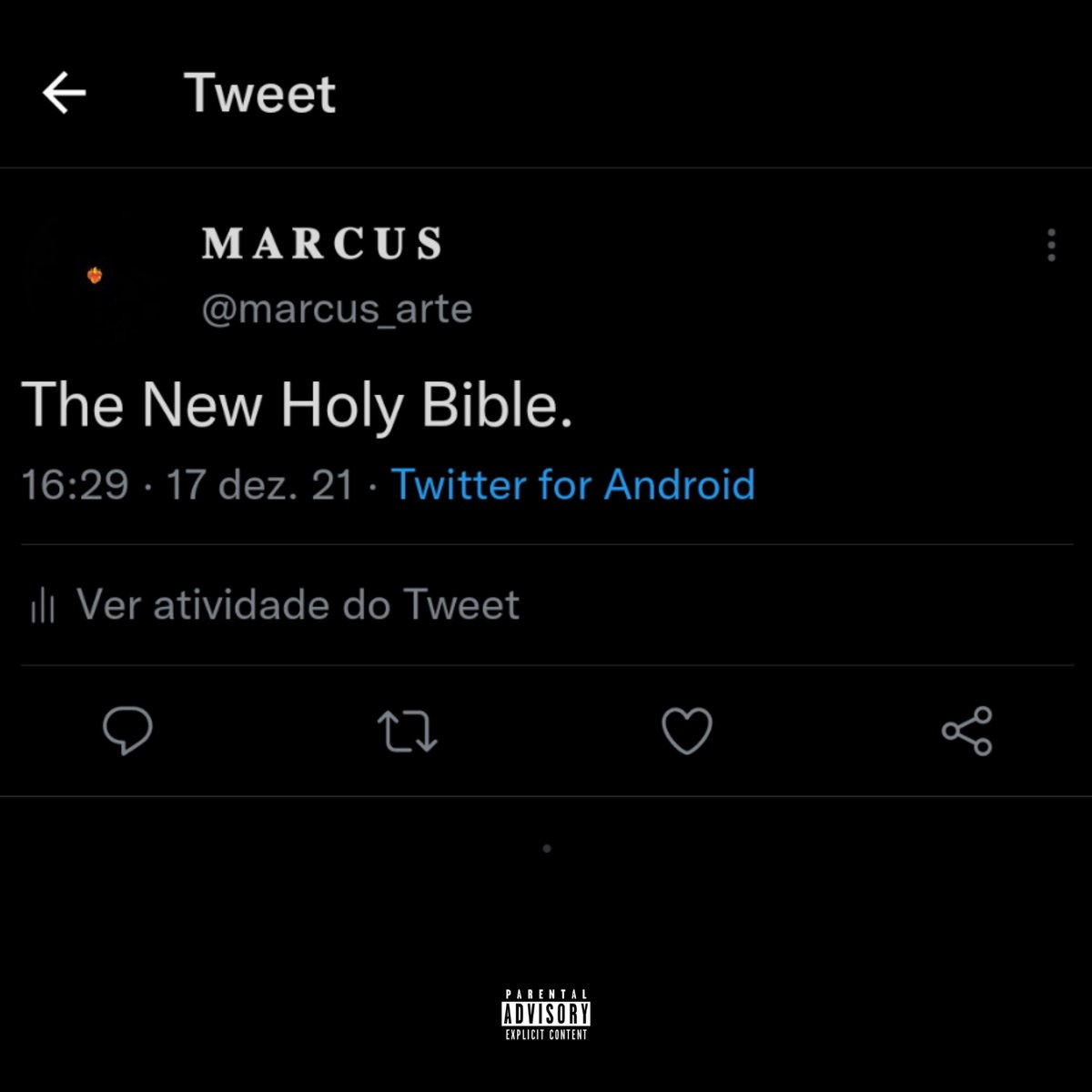HellOfPluto's tweet photo. "The New Holy Bible." - Album by @marcus_arte
⚠️IT'S A FICTIONAL ALBUM⚠️
✅ @ArteByMarcus
⭐ post's also on https://t.co/DfkFdmFOZK
.
#marcusarte #art #arts #artistic #artist #arte #artlovers #myart #artwork #photography #albumcover #hellofpluto #gaylove #loveislove #LGBTQIA #gay https://t.co/PR2OXd5LOl