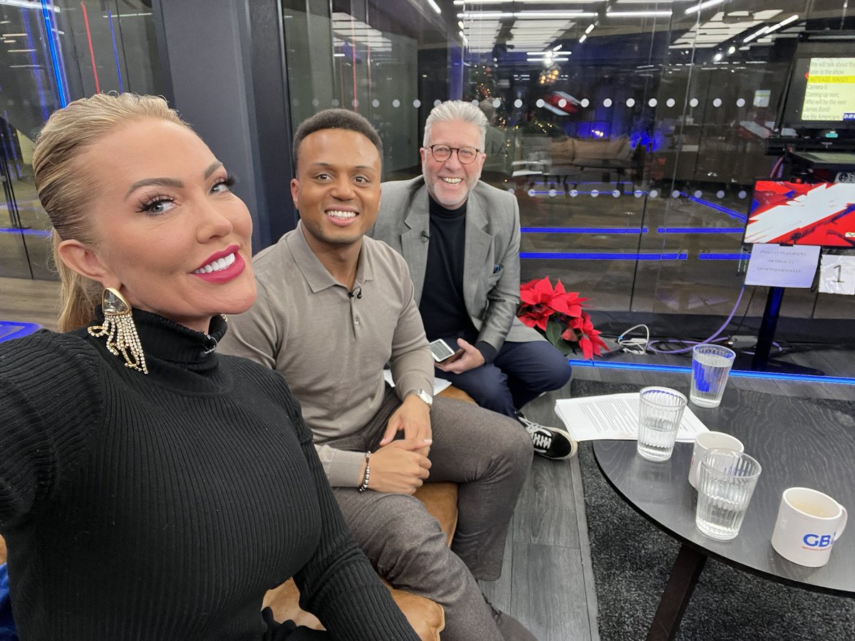 albieamankona's tweet photo. Having a great time on @GBNEWS with @mrmarkdolan & fellow panellists @Aisleyne1 & #NeilFox tune in. https://t.co/DPdCR8vAx4