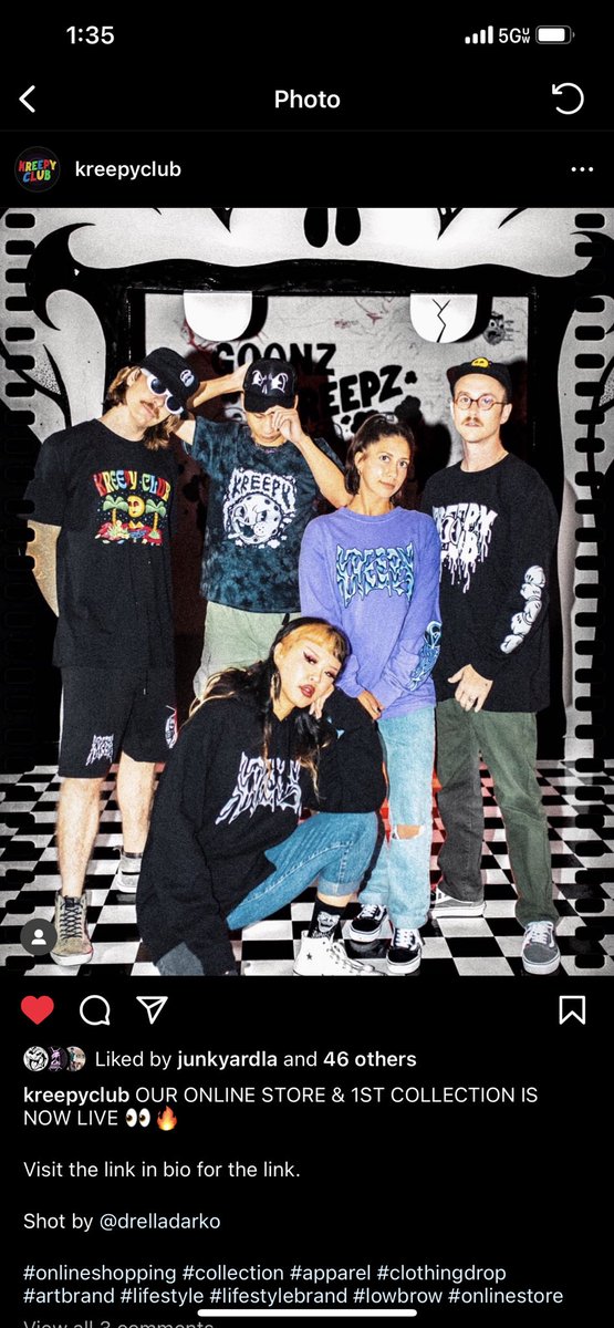 StonedddP's tweet photo. FUCKING HEAT 🔥🔥🔥 congrats to @kreepyclub and the team for a successful first drop! @junkyardlala @TOMORROWMAN13 @KREEPTURE1 @Skollee__ @Sam_OD @jonnygilesguy @CreepyGals @eyezsis @PINKDIAMONDVVS @_d_3_m_i_ https://t.co/yX19YcXAoY