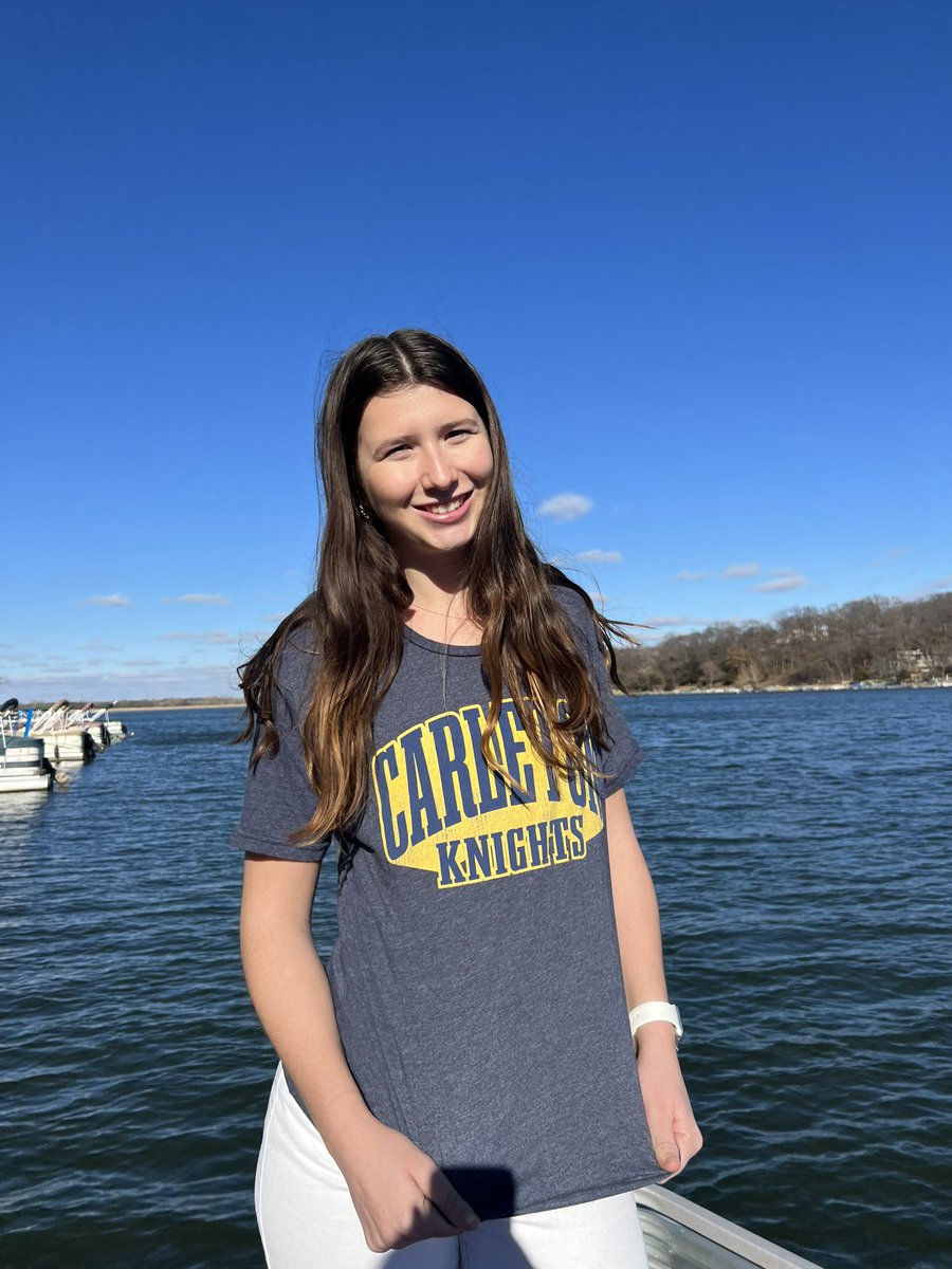 So excited to announce my commitment to Carleton College to continue my academic and volleyball career! Thank you to all my family, friends, and coaches who have helped me become the player I am today. Go Knights!💙💛