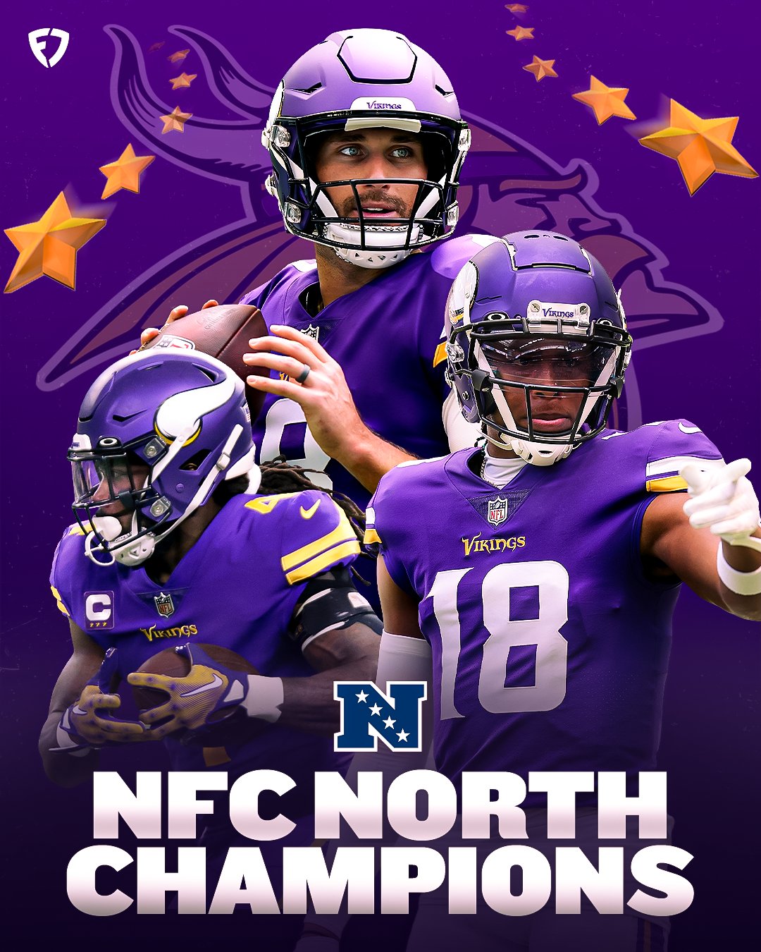 minnesota vikings nfc north champions