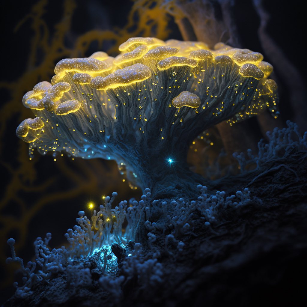Absolutely not day dreaming about the beauty of slime molds.