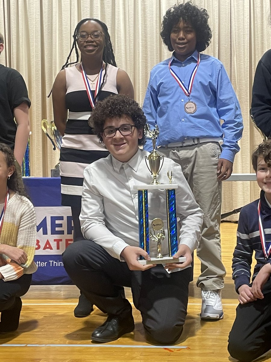 missbissey's tweet photo. A 1st place speaker and 6th place team! Proud is an understatement!!! #greenwavedebate #lbms #togetherwecan #lbmsdebate https://t.co/BS4059PlJD