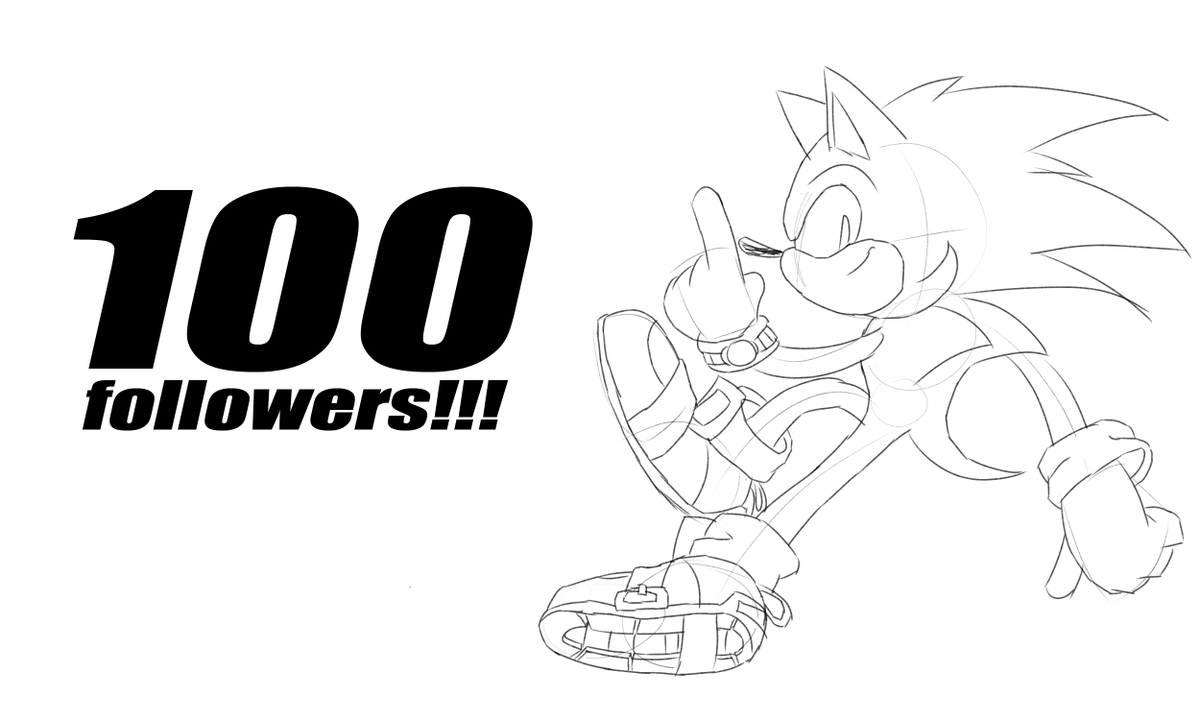 SatFFOfficial's tweet photo. We have officially reached 100 followers!!!

Thank you all for the support we've been getting, and let's keep on running for more stuff to come!

#Sonic #SEGA #SonicTheHedgehog #SonicAndTheFreedomFighters #SonicFanart
#Sonicfanseries https://t.co/z6V0aiAQuX