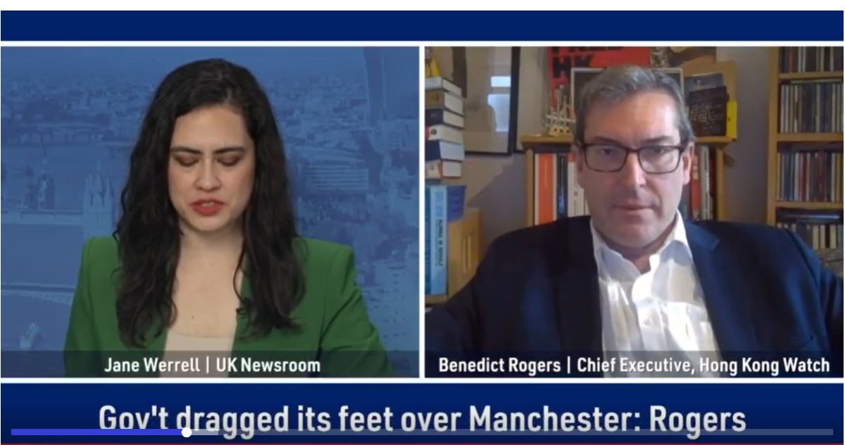 benedictrogers's tweet photo. My interview on @news_ntd about ๐จ๐ณ #CCP's attack on #HongKongers #BobChan in #Manchester, @GOVUK @JamesCleverly response and CCP thugs' removal from UK - from 5 minutes 9 seconds in
https://t.co/xWI2ksa7uv https://t.co/zBbIVecjMJ