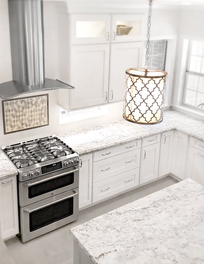 When designing a kitchen, consider the layout, storage, and materials that will make your kitchen perfect for you. #KitchenDesign #interiordesign #kitchensoftwitter