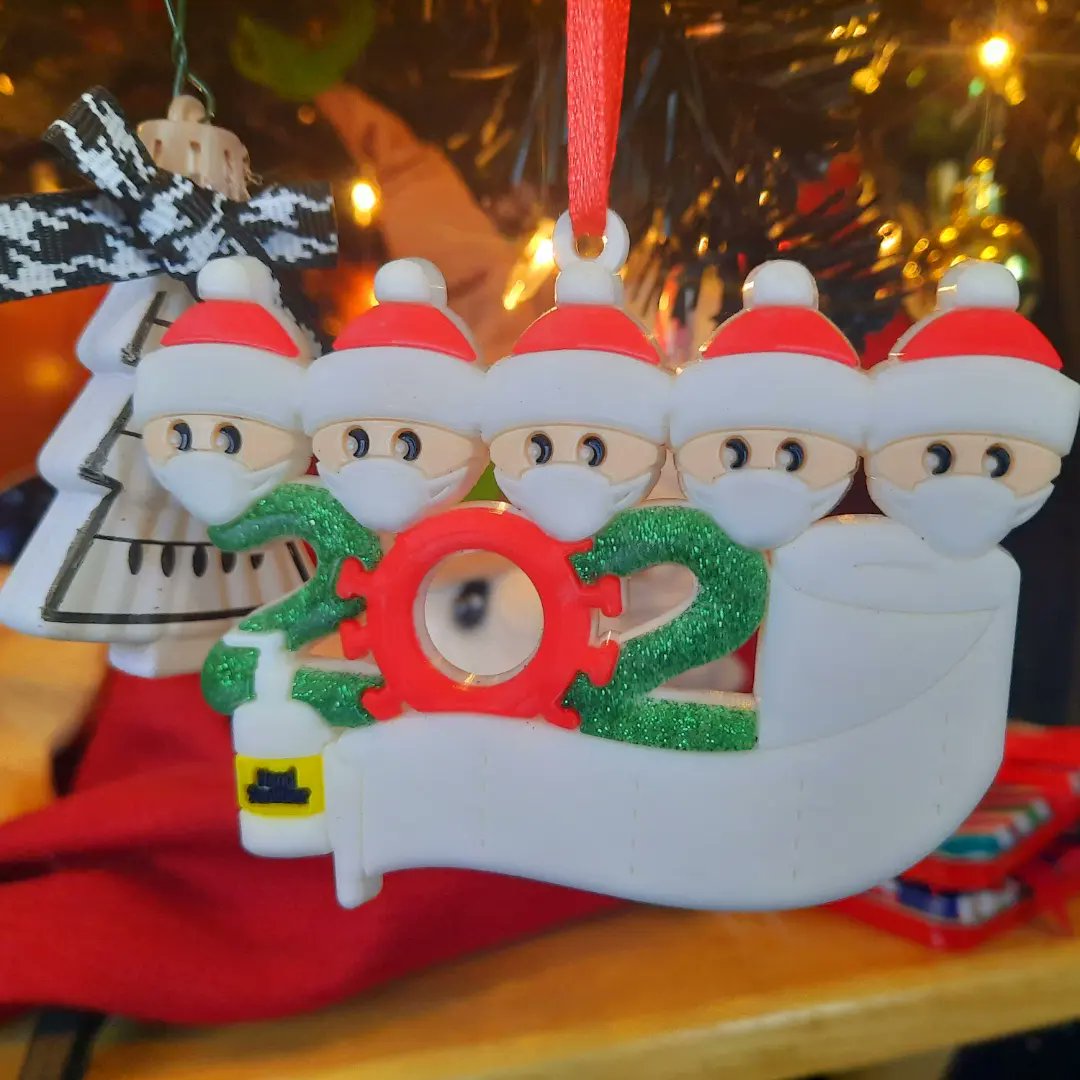 Had our family Christmas gathering today, given everything that's been going on this year with illnesses, it was only fitting we break out our favorite decorations from last year! Happy Holidays everyone 😜