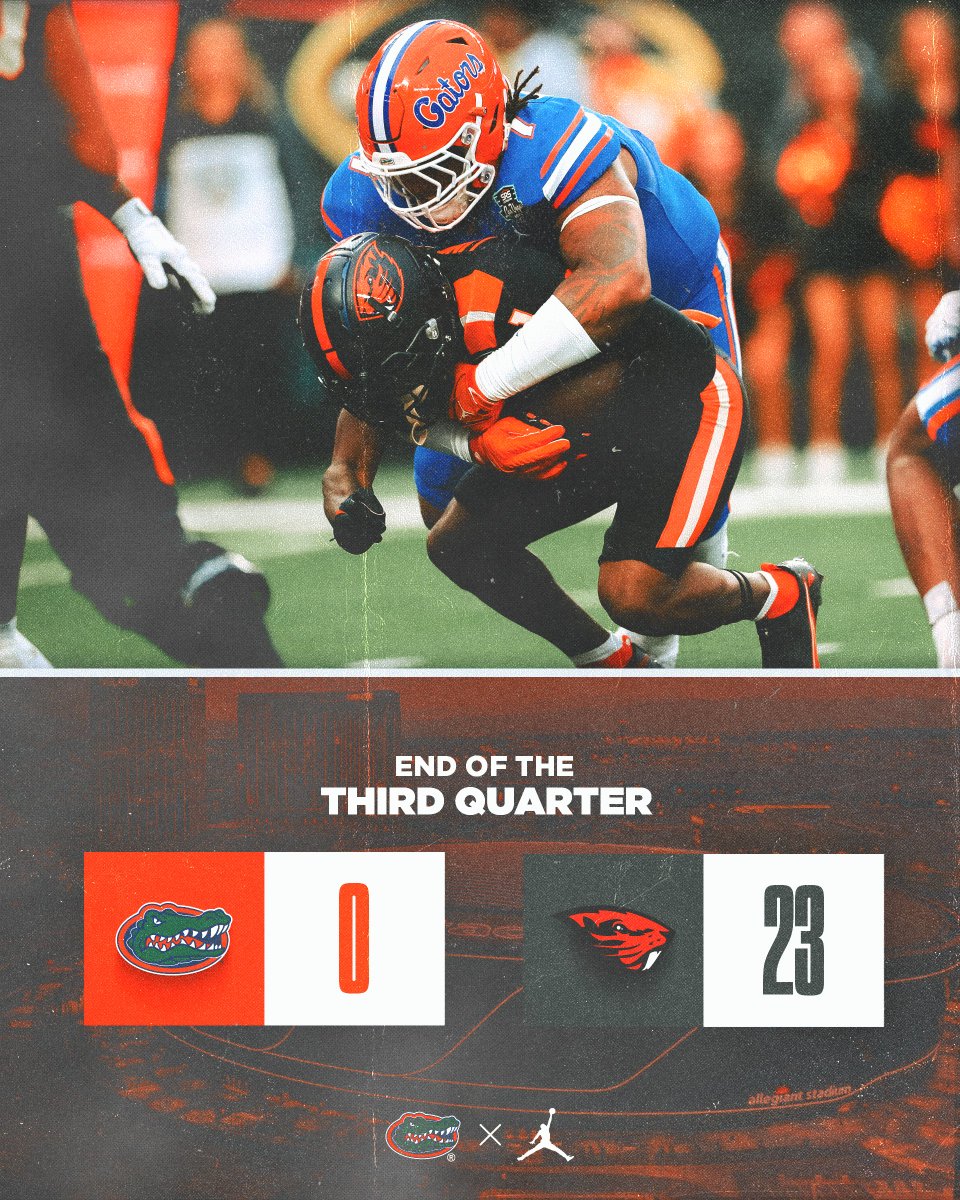 GatorsFB's tweet photo. Final quarter incoming. https://t.co/6sKcN4RU4S