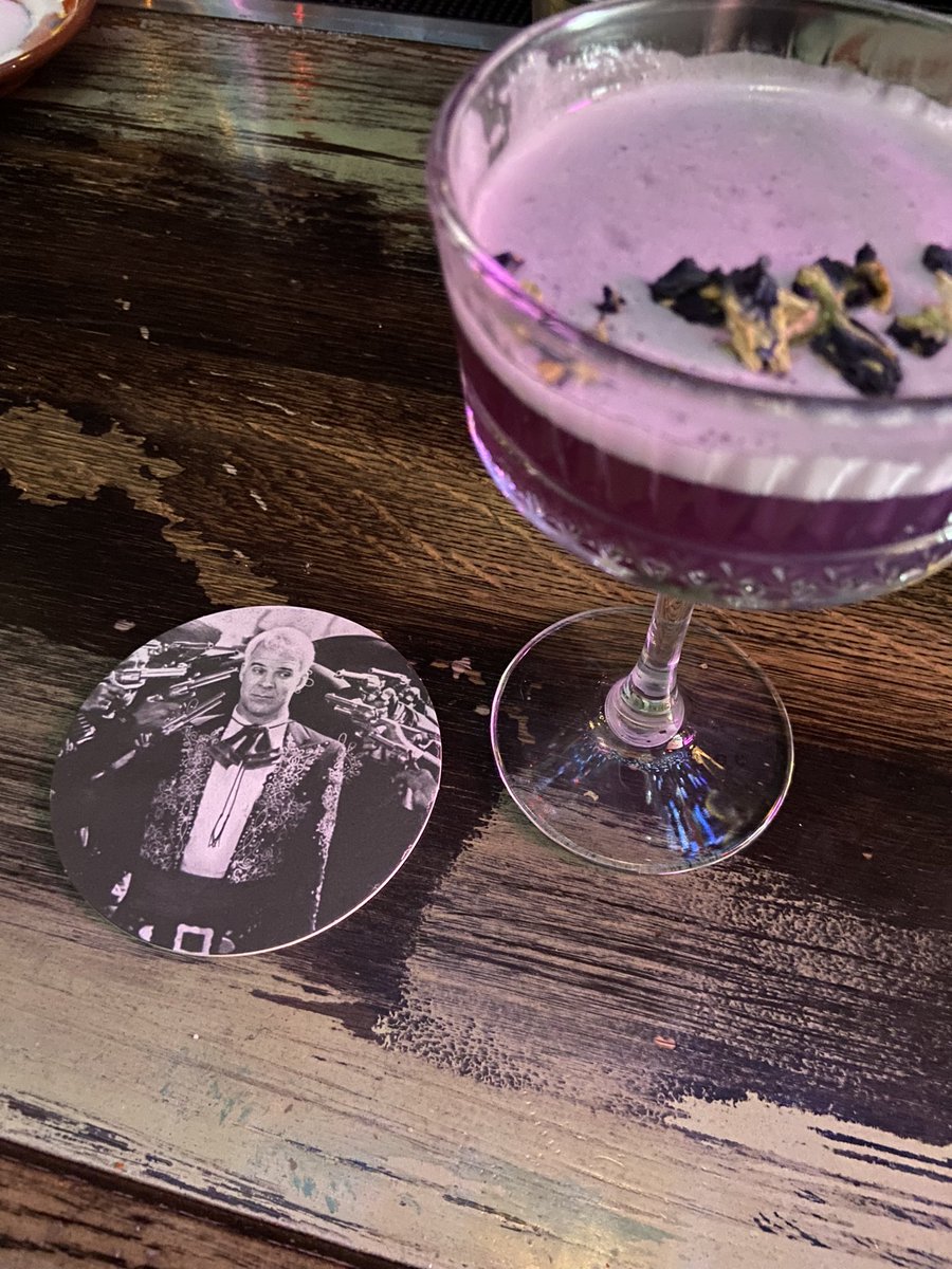 RMovieNights's tweet photo. Visiting Lucky Day in Las Vegas to get the afternoon started off right. Thrilled to have @SteveMartinToGo join us at the bar.  Looks like drinks will be on him. https://t.co/Z08DZ08o9x