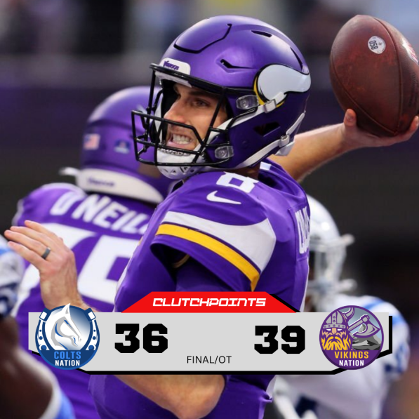 ClutchPoints on Twitter "RT VikingsNationCP Kirk Cousins and the