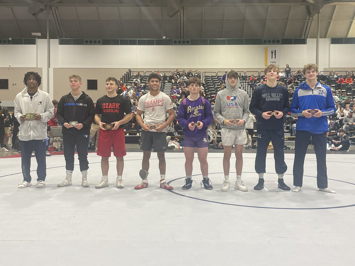 Your 150 lbs. <a href="/GroWrestling/">GroWrestling</a> 2022 KC Stampede Boys Runner Up from <a href="/LJaysWrestling/">Coach Brewer</a> is <a href="/KolbyMcclain/">Kolby McClain</a>. <a href="/LHSBlueJays/">Liberty HS Athletics</a> <a href="/victorywrestlin/">Smith</a> <a href="/BrickerDixon/">Bricker Dixon</a>