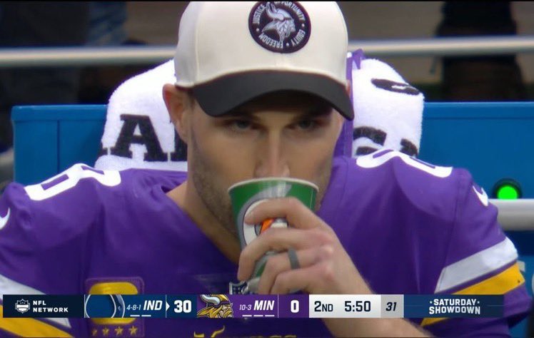 YOU WILL NEVER ESCAPE KIRK COUSINS