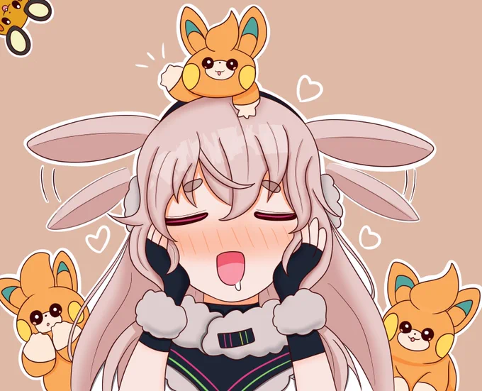 パモ吸いおじさんのFAです #めめアート 