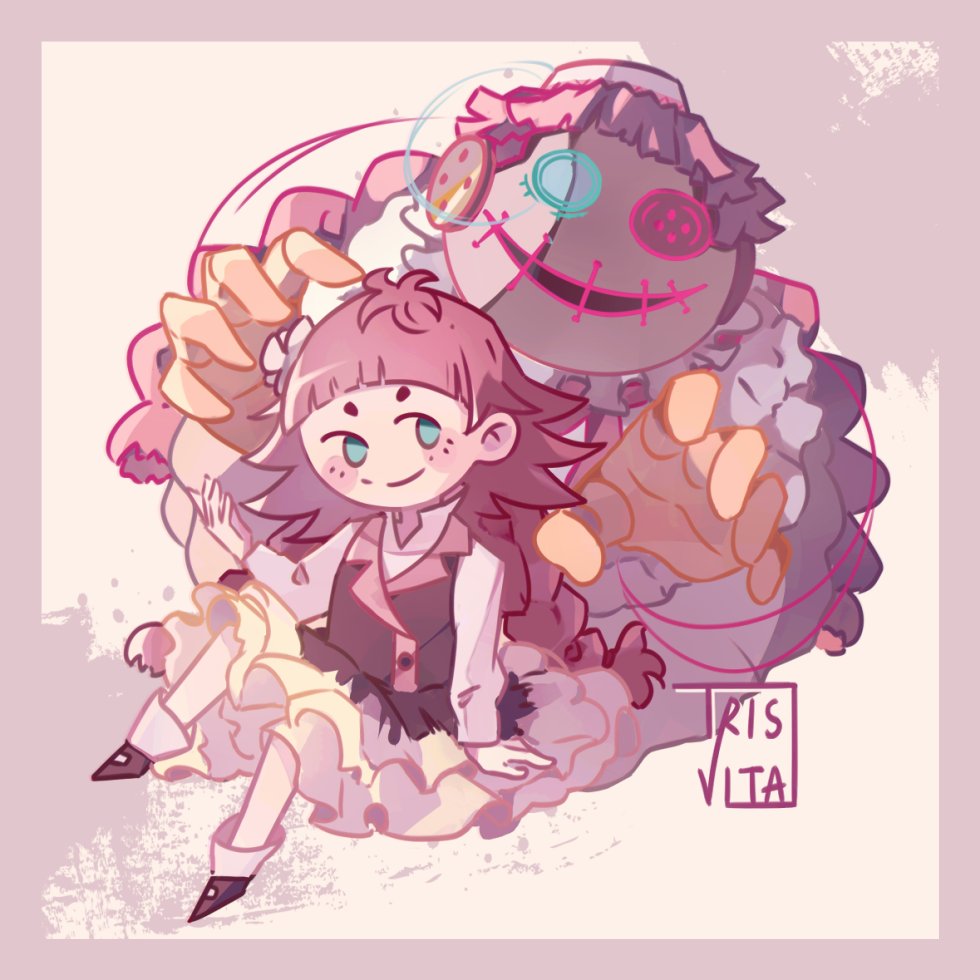 chibi Lucy Maud Montgomery with Anne from Bungou
#lucymaudmontgomery #bsd #文スト