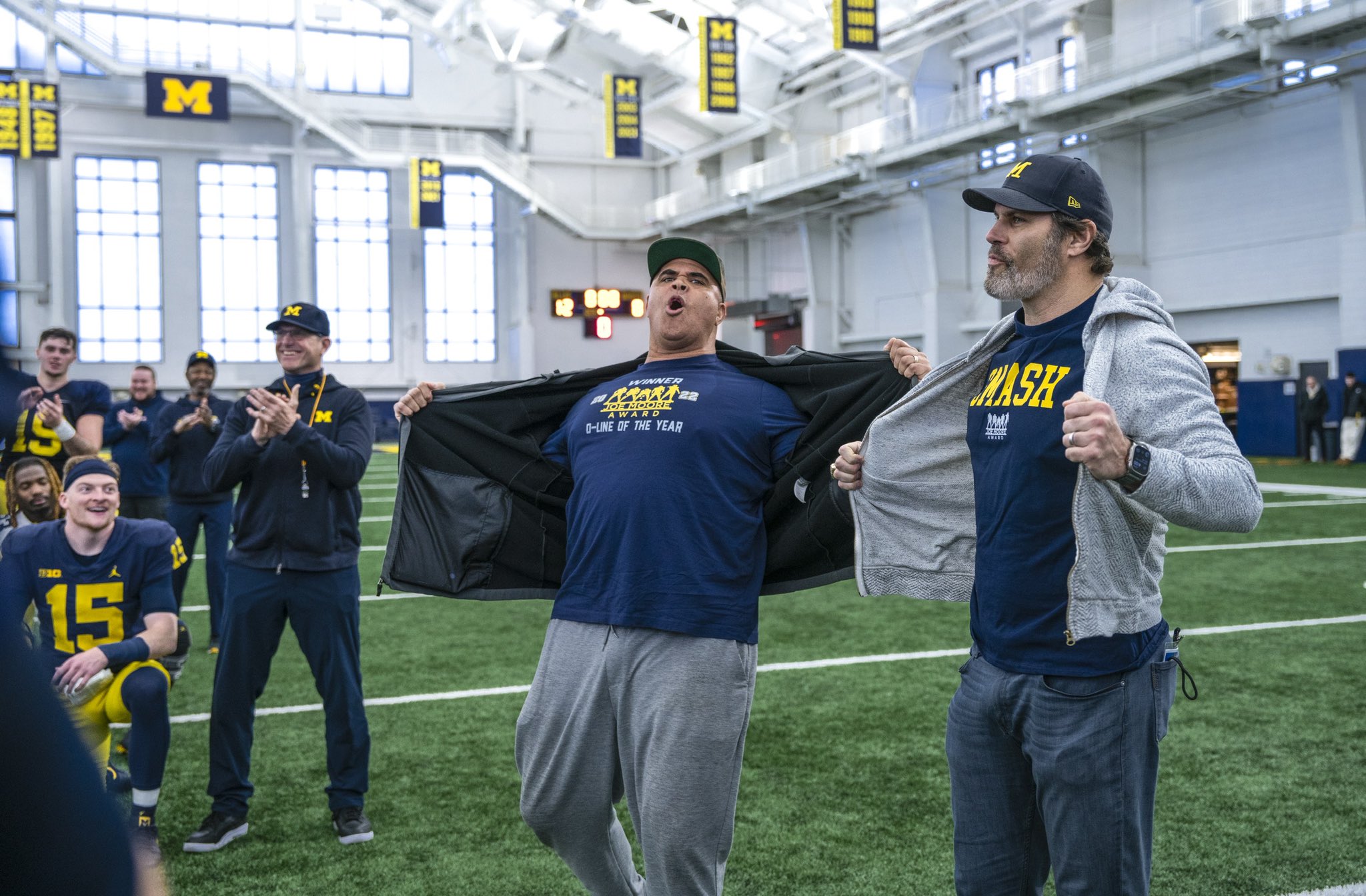 2023 Offensive Line Unit Rankings: Do the reigning two-time Joe Moore Award  winner Michigan Wolverines still hold the top spot? - On3