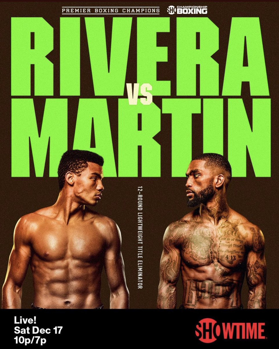 Tonight on Showtime at 10pm ET two young Contenders Michel Rivera 🇩🇴 24-0-14 KOs vs Frank Martin 🇺🇸 16-0-12 KO’s for a 135 pound WBA Elimination. #fighthooknews #riveramartin #pbcboxing #showtimeboxing #boxingnews360 #boxingmedia #boxingfans #jcalderonboxingtalk